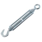 Талреп крюк-кольцо 8мм DIN 1480 перфорир. подвес оцинк. СТРОЙМЕТИЗ UTORM4110032