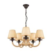 Люстра Corda 60Вт E14х5 IP20 Freya FR4402-PL-05-GB