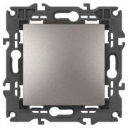 Выключатель Elegance 14-1101-16 250В 10АХ титан Эра Б0065782