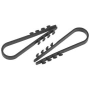 Дюбель-хомут 5-10мм для круглого кабеля NO-224-225 черн. (уп.100шт) Эра Б0066288