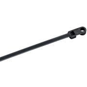 Хомут 4.8х200мм P6.6 с винтовым креплением черн. (уп.100шт) IEK UHH12-D048-200-100-K02