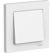 Выключатель 1-кл. СП AtlasDesign 10А IP20 (сх. 1) 10AX в сборе бел. SE ATN000112