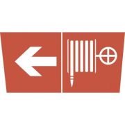 Этикетка самоклеящаяся 350х130мм «Пожарный кран/стрелка налево» SSA-101 INFO-SSA-106 ЭРА Б0048475