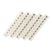 Маркеры для UT/ST/Push-in 6 с нумерацией 1-50 (уп.100шт) EKF zb-st-6-1-50