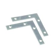 Уголок оконный плоский 40х40х10х1.5мм желт. Zitar 148318