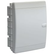 Корпус ЩРВ-П-18 UNION Compact IP41 бел. дверь пластик. IEK UIC-KP13-V-18-41-K01