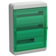 Корпус КМПн-54 TEKFOR IP65 зел. прозр. дверь пластик. IEK TF5-KP72-N-54-65-K03-K06