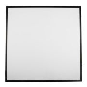 Светильник светодиодный ДВО PPL 588/G OPAL 40Вт 4000К IP40 588х588х25мм BLACK Грильято Pro JazzWay 5062023