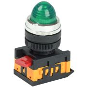 Лампа сигнальная AL-22 d22мм 240В зел. цилиндр неон GENERICA BLS20-AL-K06