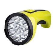 Фонарь аккумуляторный ручной AccuF2-L15-gn 15LED 65лм IP20 2 режима: яркий/эконом аккум. 0.4А.ч выдвижная вилка индикатор зарядки ремешок ФАZА 2857071