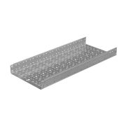 Лоток листовой перфорированный 500х100 L3000 сталь 1мм «Быстрый монтаж ПЛЮС» LPplus100-500-1.0-3000 оцинк. КМ PL0284