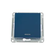 Выключатель 1-кл. AtlasDesign (сх. 1а) 10AX с подсветкой механизм аквамарин SE ATN001113