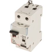 Выключатель автоматический дифференциального тока 2п (1P+N) C 25А 30мА тип AC 6кА DX3 2мод. Leg 411004