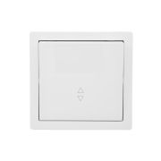 Выключатель проходной 1-кл. ОП LETO бел. LEZARD 752-0200-105