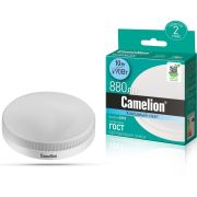 Лампа светодиодная LED10-GX53/845/GX53 10Вт таблетка 4500К бел. GX53 880лм 220В Camelion 12054
