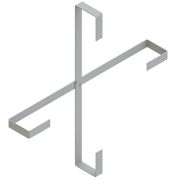 Устройство для подвеса муфт и запаса кабеля УПМК лайт ИНСТАЛЛ 11176