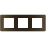 Рамка 3-м Inspiria бронз. IEK 673959