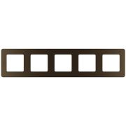 Рамка 5-м Inspiria бронз. IEK 673979