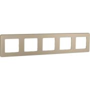 Рамка 5-м Inspiria шампань IEK 673978