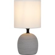 Лампа настольная Sheron 7044-501 1хЕ14 40Вт керамика сер. с абажуром Rivoli Б0053458