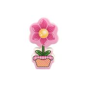 Светильник светодиодный NL-231 «Цветок» 220В ночник с выкл. розов. Camelion 13806