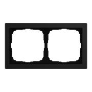 Рамка 2-м ArtGallery Pure матов. органич. стекло черн. SE GAL331002